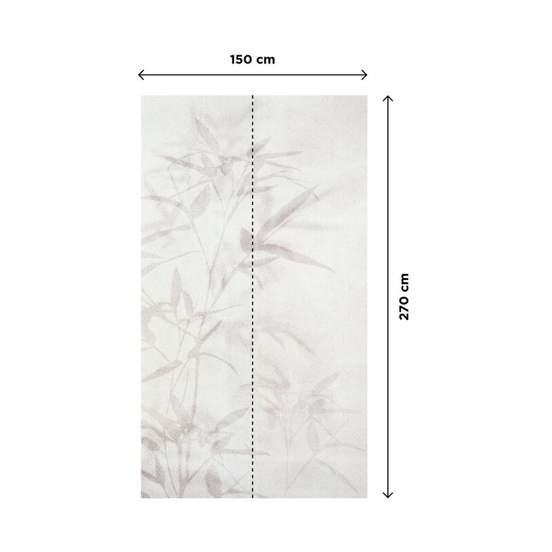 Papier peint panoramique L BAMBOO SMALL 150 x 270 cm