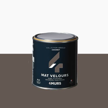 Peinture ABSOLU Acrylique coconut Mat 0,5 L