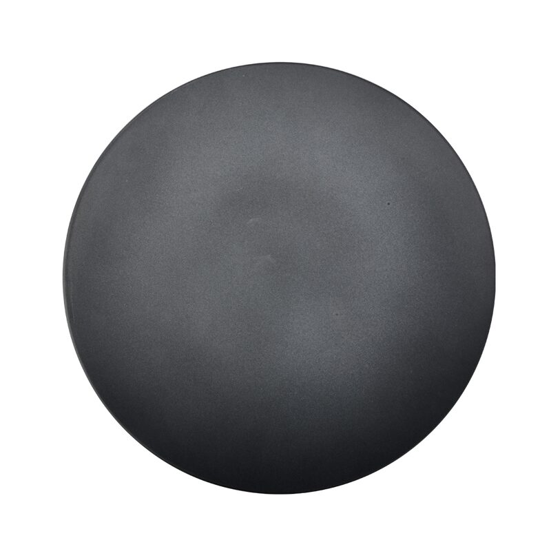 Assiette HEDVIG GRA coloris gris anthracite