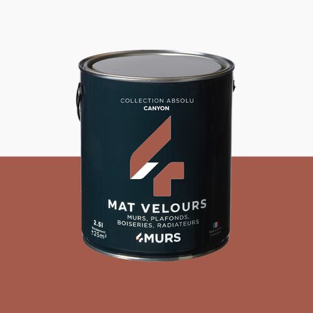 Peinture ABSOLU Acrylique canyon Mat 2,5 L