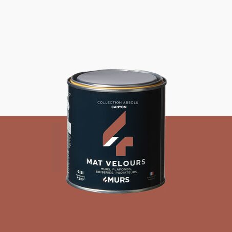 Absolu Peinture Peinture canyon Mat 0,5 L