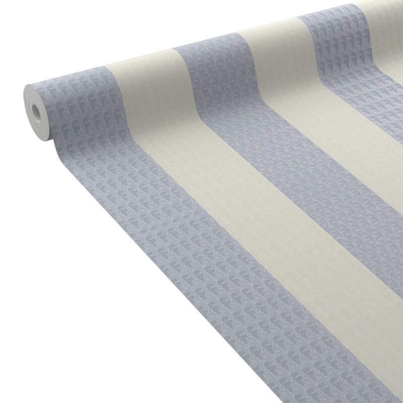 Papier peint intissé KARL LAGERFELD STRIPES coloris gris moyen