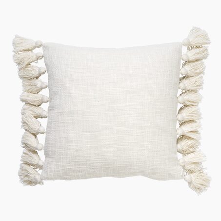 Coussin ELNA coloris blanc 45 x 45 cm