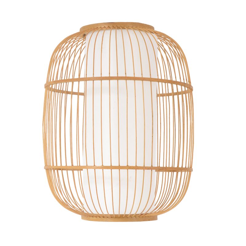 Suspension SAIGON coloris bois clair 32 x 41 cm