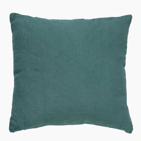 Coussin LINHA coloris vert jade 45 x 45 cm