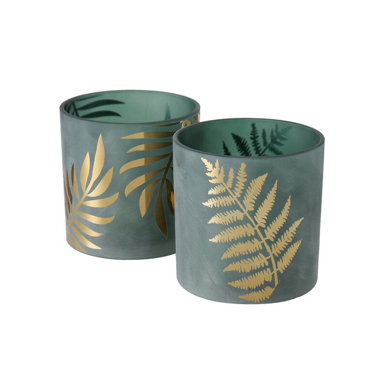 Photophore ELSIE coloris vert bouteille
