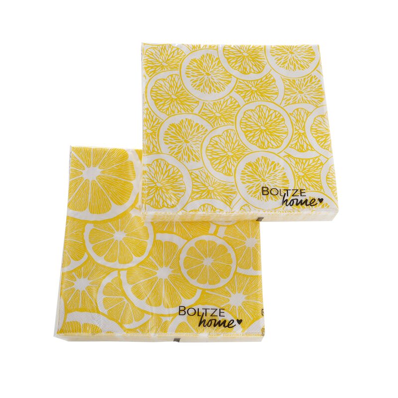 Serviette en papier LEMONY
