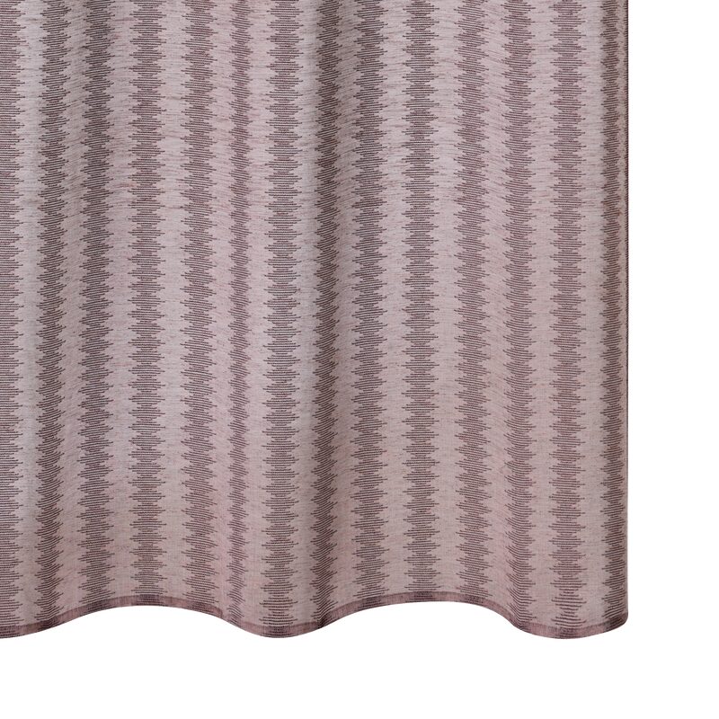 Voilage OMEYA coloris bois de rose 140 x 240 cm