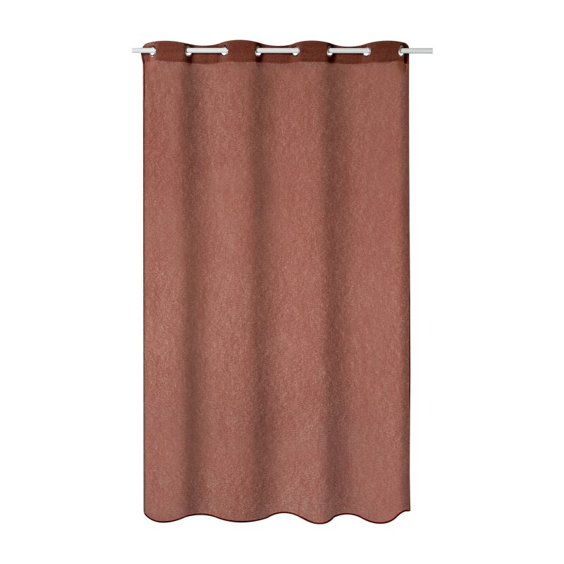 Voilage CHELLA coloris santal 140 x 240 cm