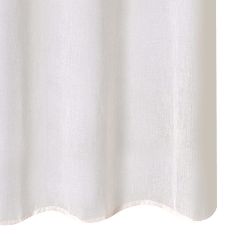 Voilage ACCADIA coloris beige rosé 140 x 240 cm