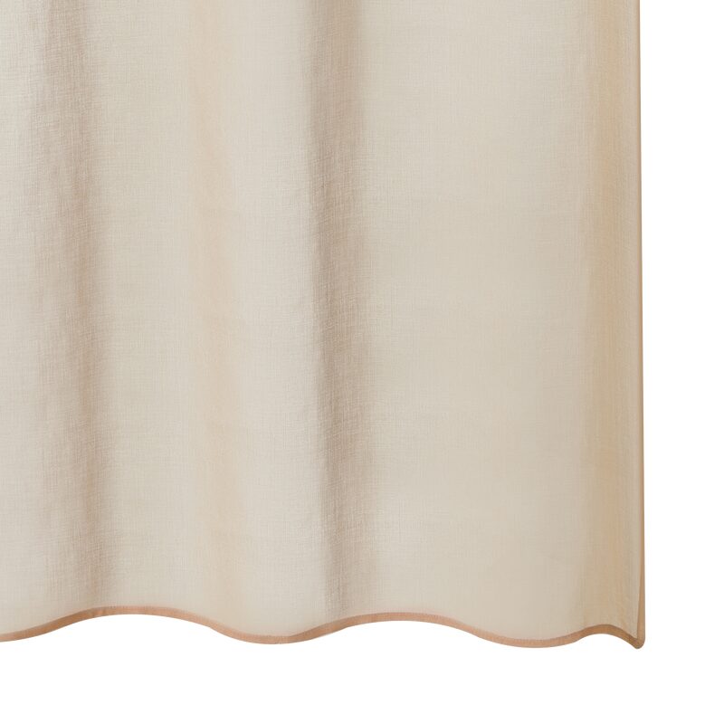 Voilage ACCADIA coloris camel 140 x 240 cm