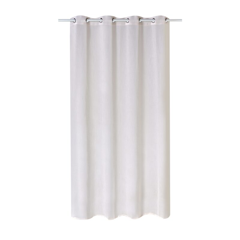 Voilage ACCADIA coloris beige rosé 140 x 240 cm