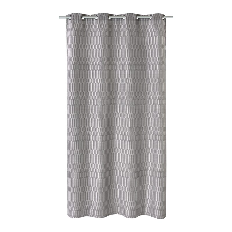 Rideau SCOTTY coloris gris 140 x 250 cm