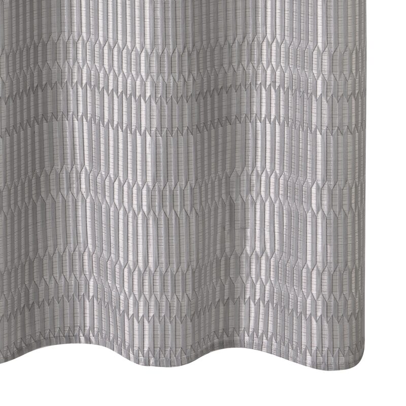 Rideau SCOTTY coloris gris 140 x 250 cm