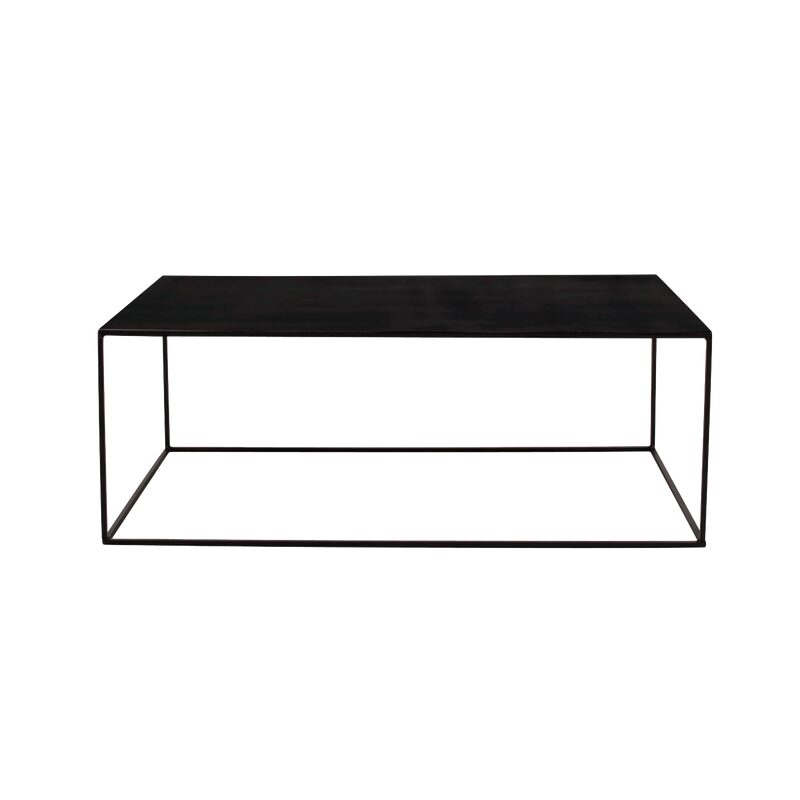 Table basse OTIS coloris noir 110 x 60 cm