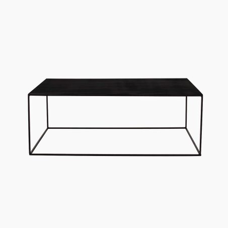 Zago Table basse OTIS coloris noir 110 x 60 cm