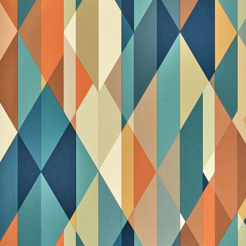 Papier peint intissé ARLECCHINO coloris multicolore