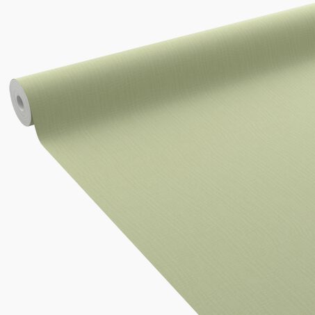 Papier peint intissé NUNCA coloris vert amande