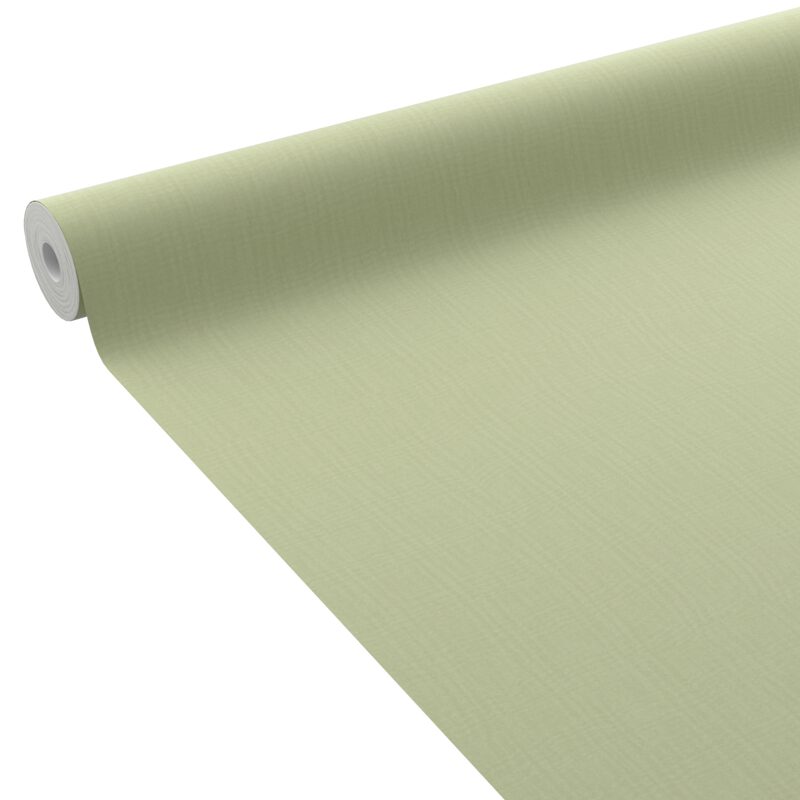 Papier peint intissé NUNCA coloris vert amande