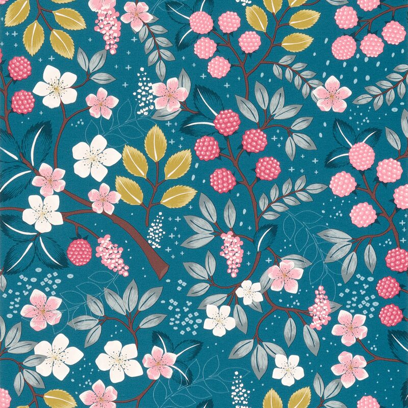 Papier peint intissé MARNIE coloris multicolore