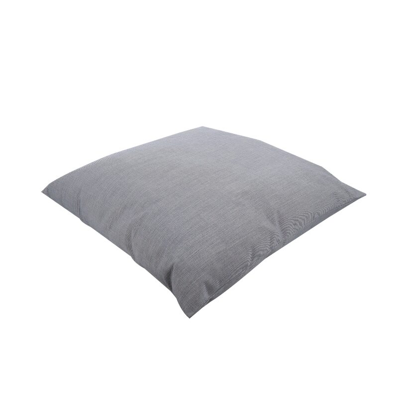 Coussin SUNNY coloris chiné bleu 60 x 60 cm