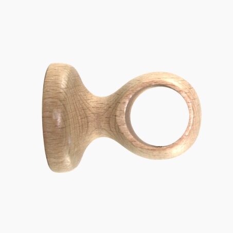 Support barre à rideau JURA naturel 2,8 cm 5 cm