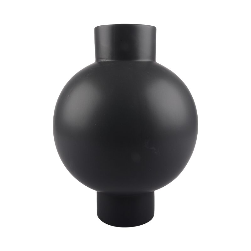 Vase DUBBEL coloris noir mat