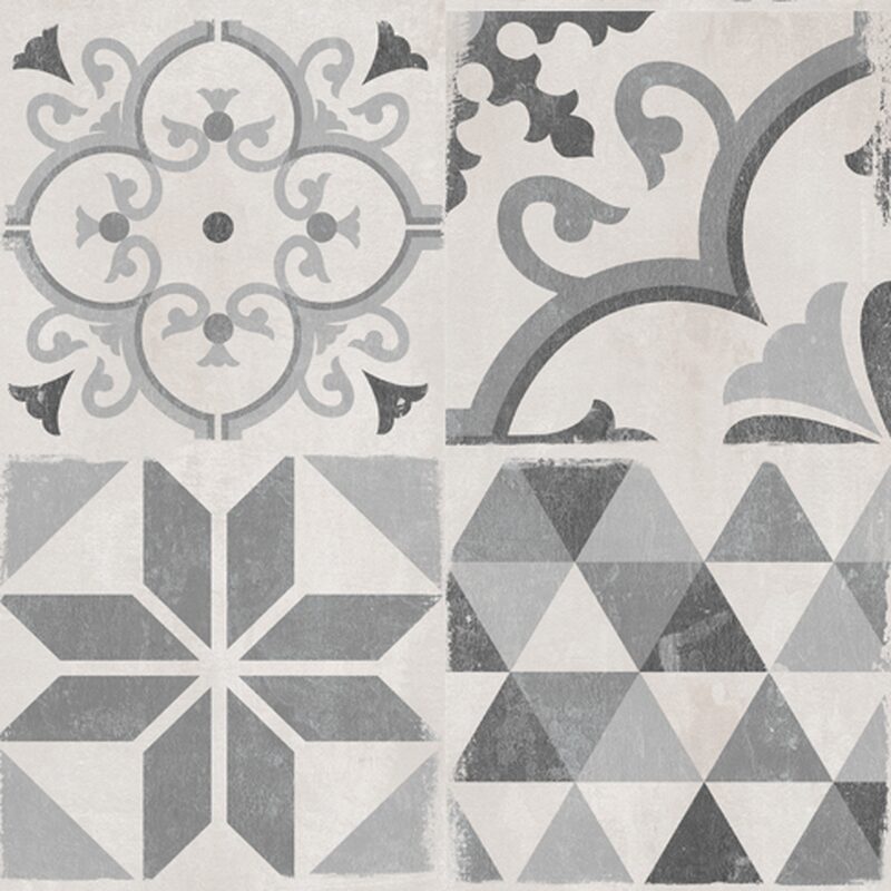 Revêtement décoratif adhésif ACCENT ANDALUZ GREY coloris gris