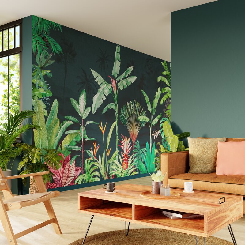 Papier peint panoramique XL WILD WILD COLORS NIGHT XL 400 x 270 cm