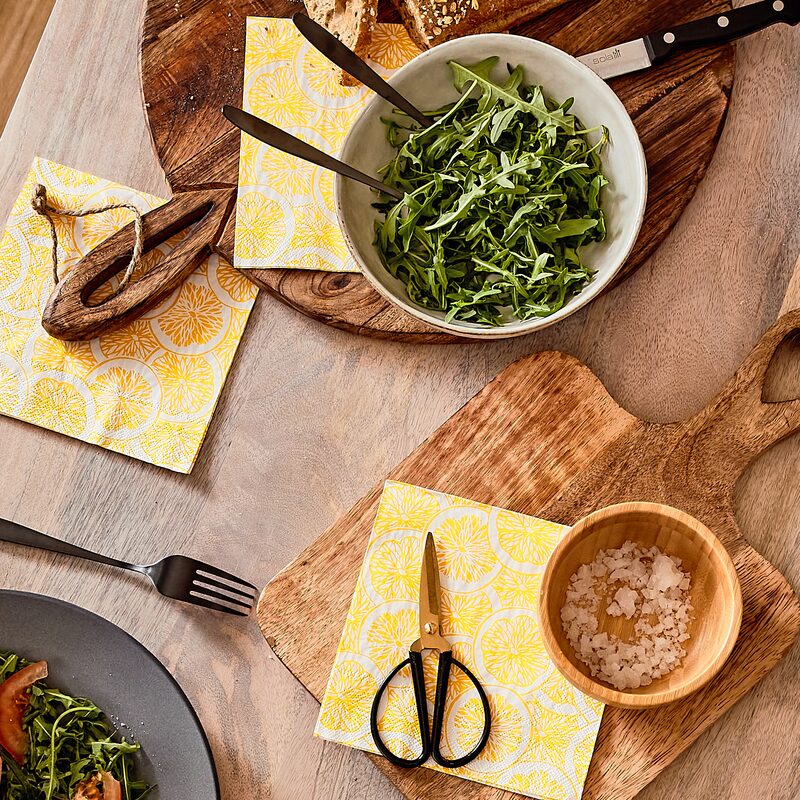 Serviette en papier LEMONY