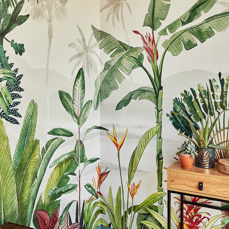 Papier peint panoramique XL WILD WILD COLORS DAY XL 400 x 270 cm
