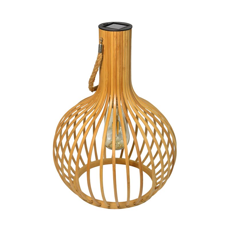 Lampe à poser JAFA coloris bois clair 40 x 28 cm