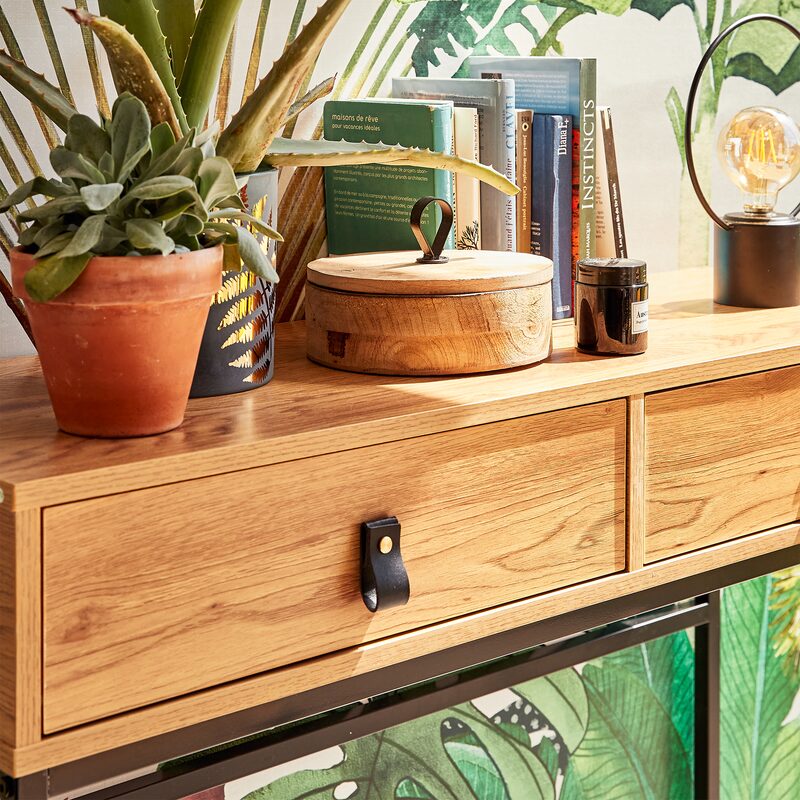 Console EMMY coloris naturel