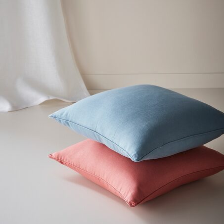 Coussin LINNEO coloris métal 45 x 45 cm