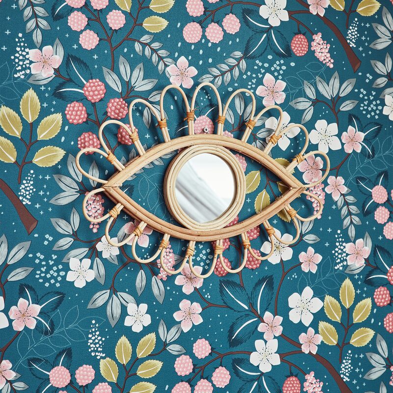 Miroir en rotin MAYA