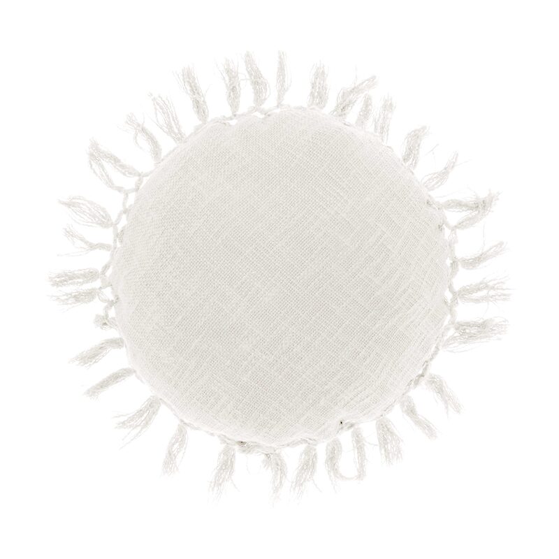 Coussin RIA coloris blanc 40 cm
