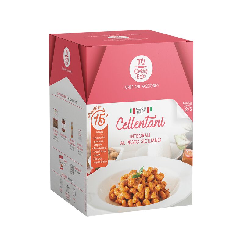 Coffret CELLENTANI AU PESTO SICILIEN