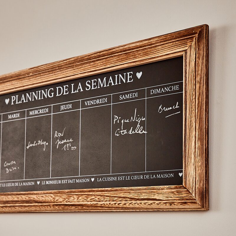 Semainier WEEK CALENDAR 67 x 32 cm