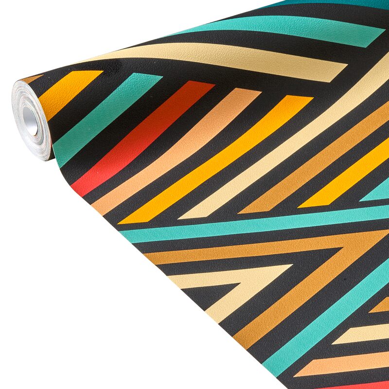 Papier peint intissé KAORI coloris multicolore