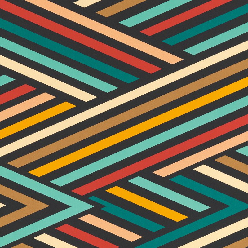 Papier peint intissé KAORI coloris multicolore