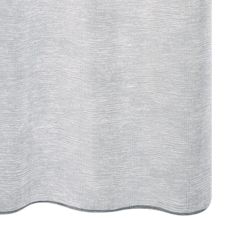 Voilage KINNAO coloris gris 140 x 240 cm