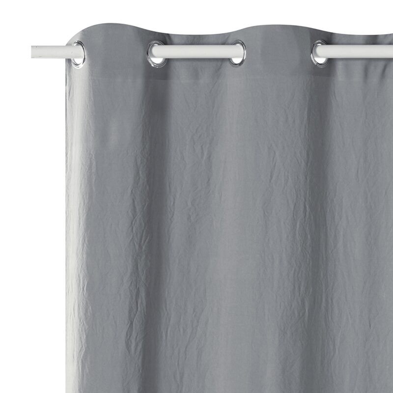 Rideau ELISUS coloris gris 135 x 245 cm