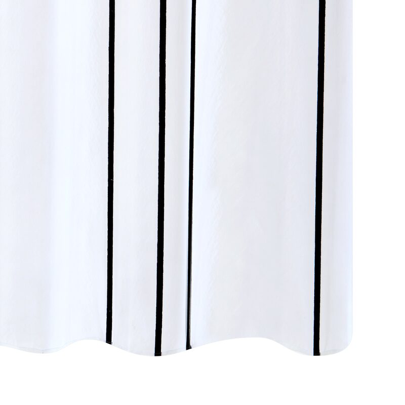 Voilage YUNA coloris noir 140 x 260 cm
