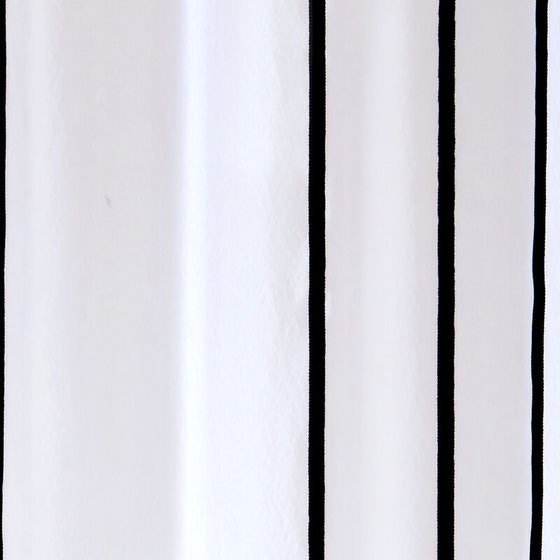 Voilage YUNA coloris noir 140 x 260 cm