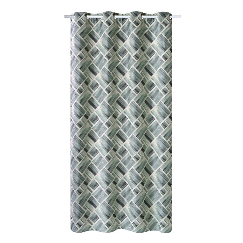 Rideau MARBLE coloris menthol 136 x 260 cm