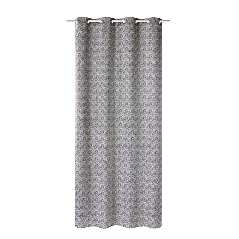 Rideau YUTA coloris gris 140 x 260 cm