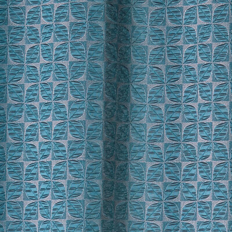 Rideau RUMI coloris bleu 140 x 260 cm