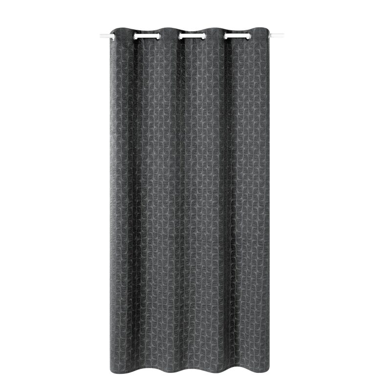 Rideau RUMI coloris anthracite 140 x 260 cm