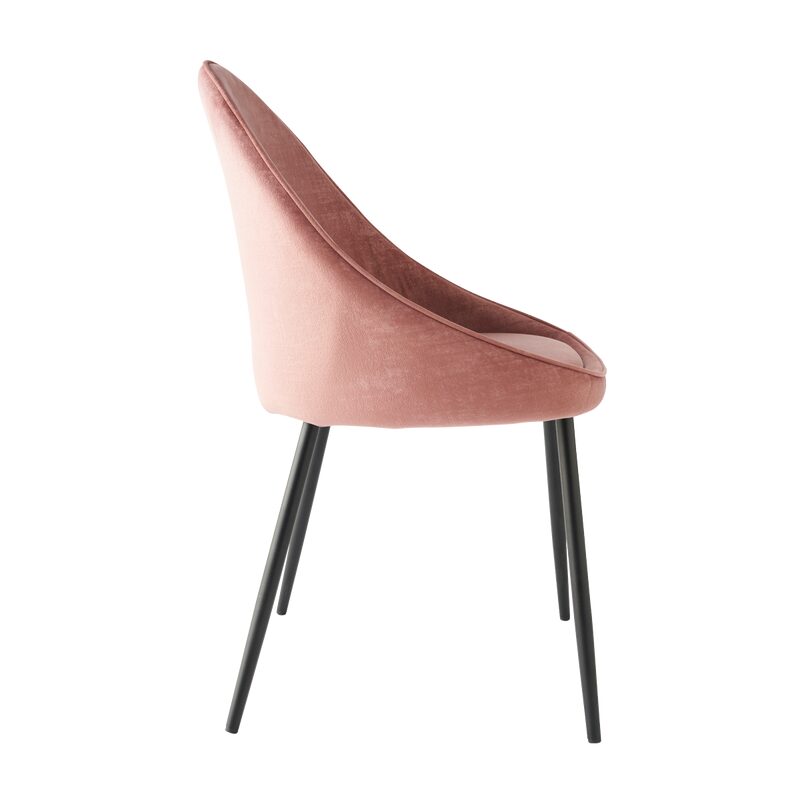 Chaise ADALINE coloris rose