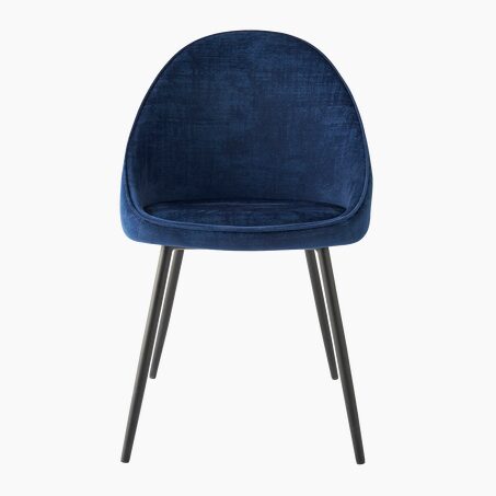 4MURS Chaise ADALINE coloris bleu